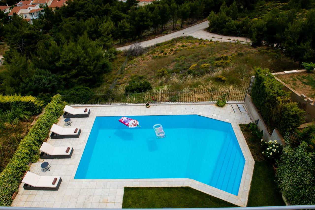 Villa Olympia Vip Dhráfi Buitenkant foto