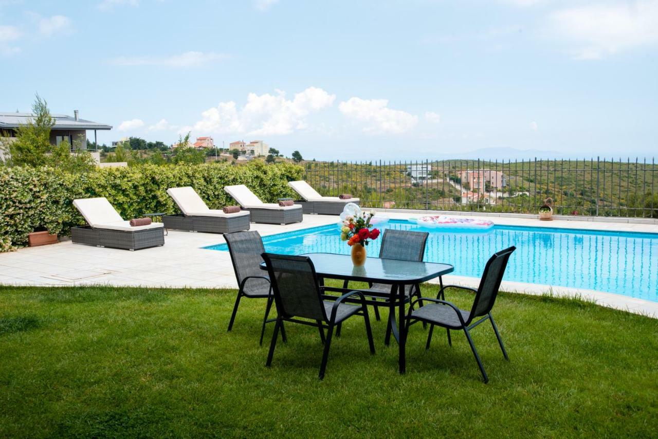 Villa Olympia Vip Dhráfi Buitenkant foto